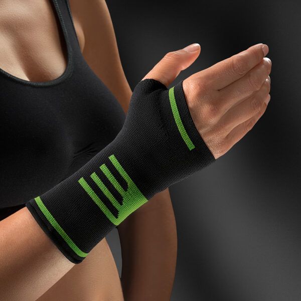 1470SP Bort ActiveColor Sport Duim- en handbandage Zwart-groen